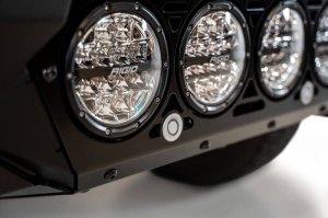 Ford Raptor Bumper - Front - Addictive Desert Designs - Bomber - Hammer Black with Satin Black Panels - `21-`27 Ford Raptor Bumper - Front - Addictive Desert Designs - Bomber - Hammer Black with Satin Black Panels - `21-`27